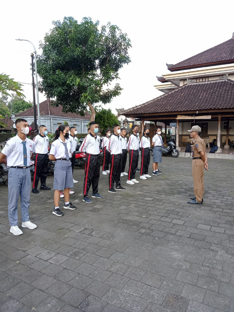 Pembukaan Latihan Pasukan Pengibar Bendera Kecamatan tahun 2022